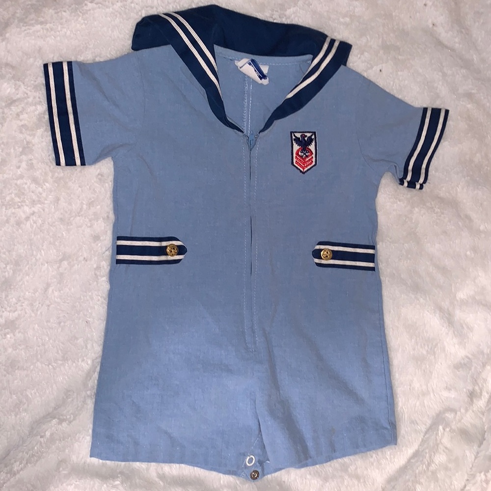 Vintage Sailor Onesie